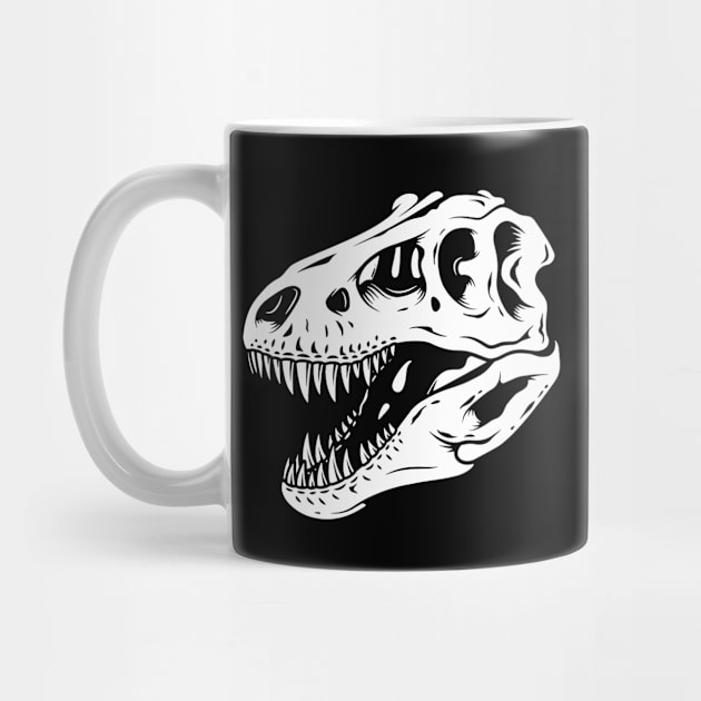 T-Rex Skull by SLAG_Creative